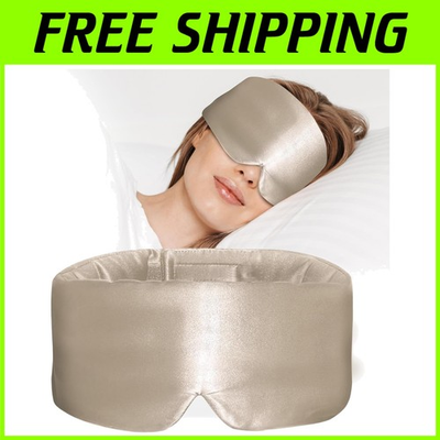 #ad Large Blackout Silk Sleep Mask Comfortable amp; Pressure Free $45.89