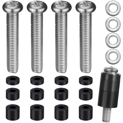 #ad M8 Screws for Samsung TV – Extra Long Bolts Adjustable 13.5mm–45mm TV Mounting $9.98