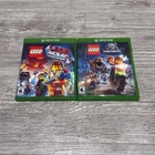 LEGO Jurassic World & The Lego Movie Video Game Xbox One Complete CIB