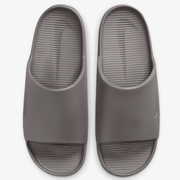 [NIKE] CALM SLIDE M★FD4116 Nike Calm Slide Slippers 'Flat Pewter' (FD4116-002