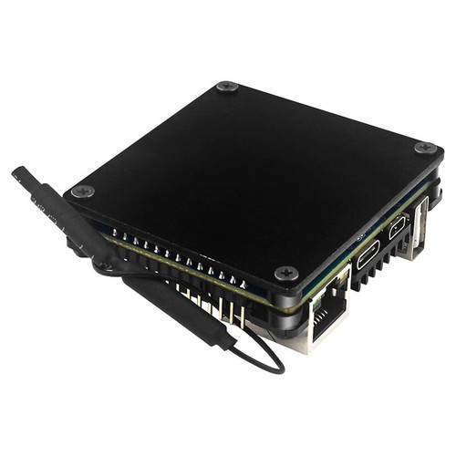 Aluminum + Acrylic Cooling Shell Passive Heatsink Case For Orange Pi Zero 2 Q - Bild 5 von 8