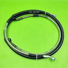 Front & Rear Brake Braided Hose Line For HONDA CRF250R CRF250RX CRF450R CRF450RX