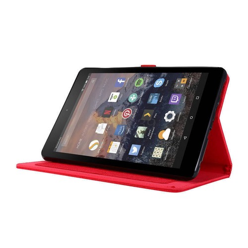For Amazon Kindle Fire HD 8 Plus 12th Gen 2022 8" Smart Leather Stand Case Cover - Picture 28 of 41