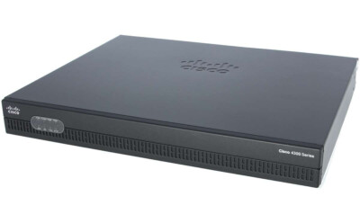 Cisco ISR4321/K9 ISR 4321 Router 8GB Mem IPBase Securityk9 AppxK9 License -No PA