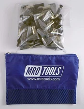 KSG4S25 3/4 x 1 Cleco Side-Grip Clamps (SET OF 25) w/ Mesh Carry Bag