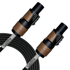  Castline Gold Speaker Cable 2 pole Neutrik SpeakON Mogami 3082