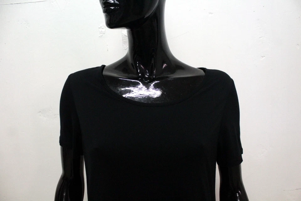 Ralph Lauren T-Shirt Femme Taille XS Noir Manches Courtes - Photo 2/4