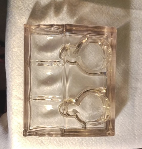 Antique Glass Inkwell GEM Dated May 30, 1911 - Picture 3 of 14