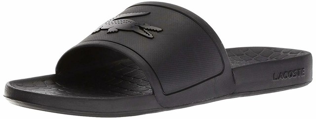 lacoste men's fraisier slides