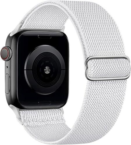 Stretchy Nylon Solo Loop Bands For Apple Watch iWatch Series Ultra 2 10 9 8 7 6 - Picture 13 of 31