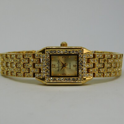 Main Line Time B1307 Gold Tone Quartz Analog Women display picture 3