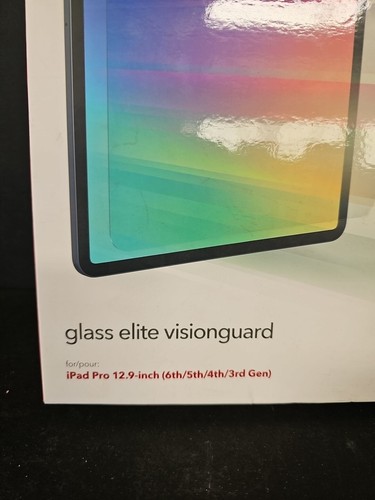 ZAGG (Glass Elite Visionguard) Protector for iPad Pro 12.9 6th/5th/4th/3rd Gen - Picture 3 of 4