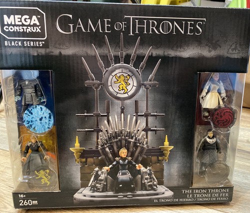 Mega Construx Black Series Game of Thrones: The Iron Throne Building Set NIB 260 - Picture 5 of 8