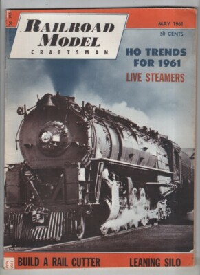 Railroad Model Mag HO Trends Live Steamers May 1961 041122RNON