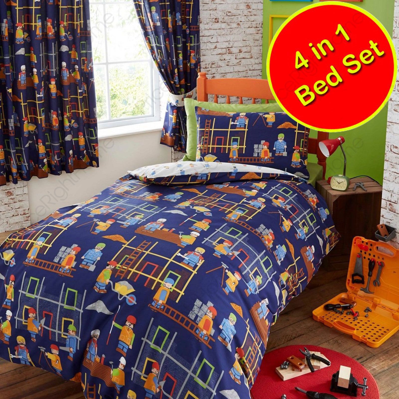 CANTIERE SITO 4 in 1 Biancheria da Letto Junior Bundle (Piumone+ CUSCINO+ COVER CANTIERE SITO 4 Letto in 1 Biancheria da Letto 4 Junior Bundle (Piumone+ CUSCINO+ COVER c73a76