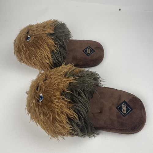 Chewbacca Wookie Furry Slippers Star Wars Mens Size 11 - Picture 3 of 9