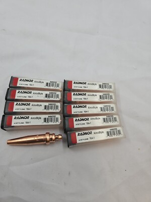 10 Radnor  Acetylene Cutting Tips 164-1  Airco 