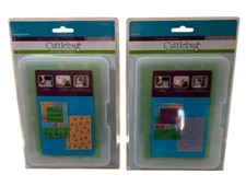 Cuttlebug (Lot of 2) CB Emboss Plates All-In-One Cupcake Celebration/True Love
