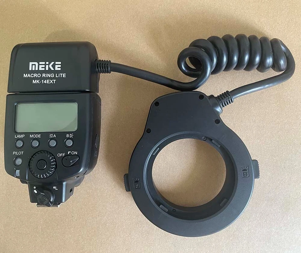 Meike MK-14EXT Macro Ring Light Flash for Nikon D5600 D5200 D5100 D5000 D3200 - Image 3 of 4