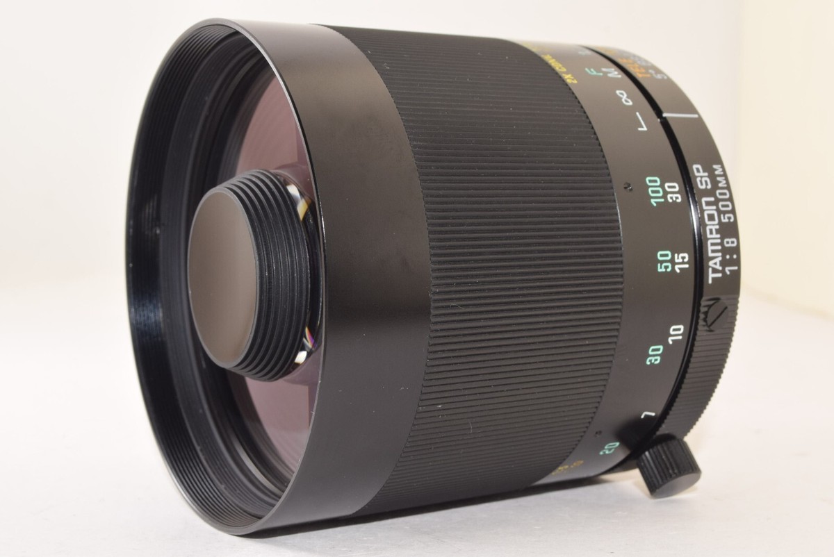 TAMRON SP 500mm F8TELE MACRO レンズ キャノン FD TAMRON SP TELE MACRO 500mm F/8 Lens 55B BBAR MC for Canon FD
