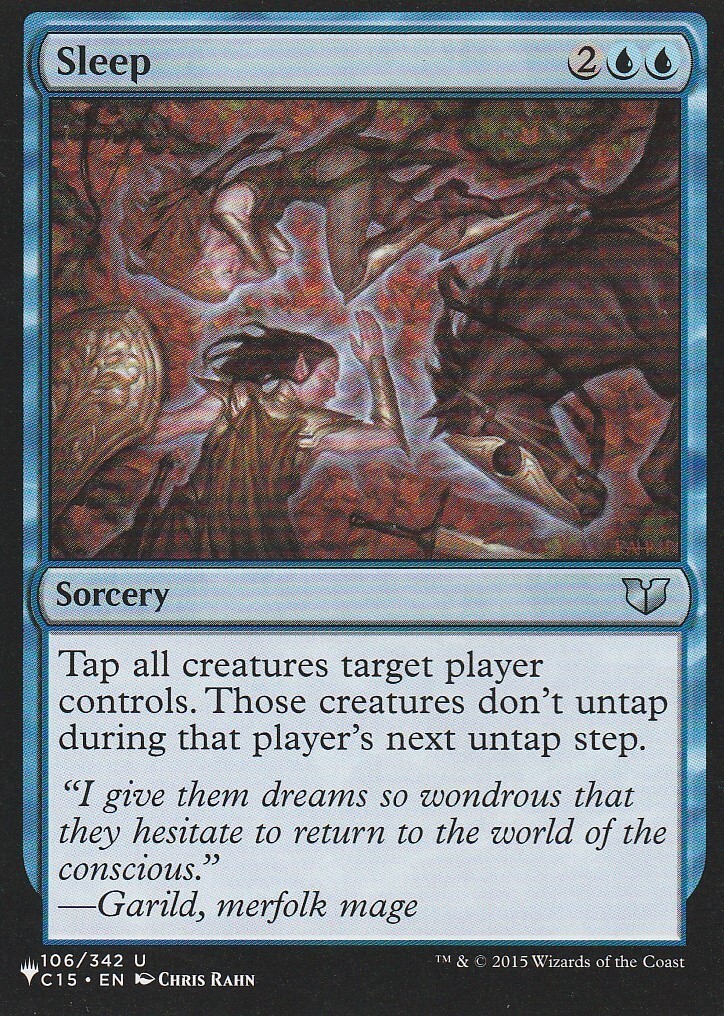 MTG Sleep Commander 2015 106