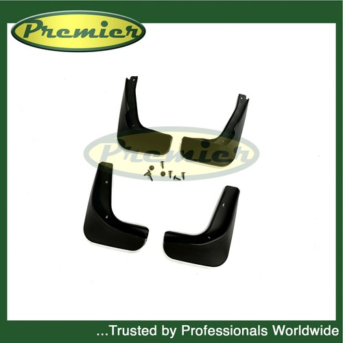 Tailored Mud Flaps Set of 4 For Volkswagen Polo Hatchback 2011-2014 Premier - Picture 3 of 8