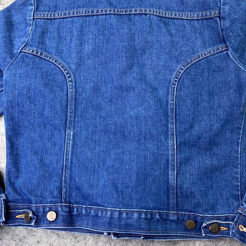 Vintage Sedgefield Womens Jacket Medium Blue Denim Trucker 70s 80s Made In USA - Picture 11 of 18