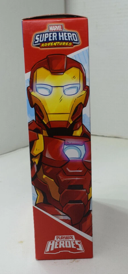 Playskool Heroes Marvel Super Hero Adventures Mega Mighties Iron Man sellado Foto 4 de 4