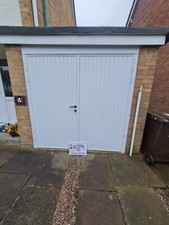 Novoferm Small Vertical Rib Side Hinge Garage Door