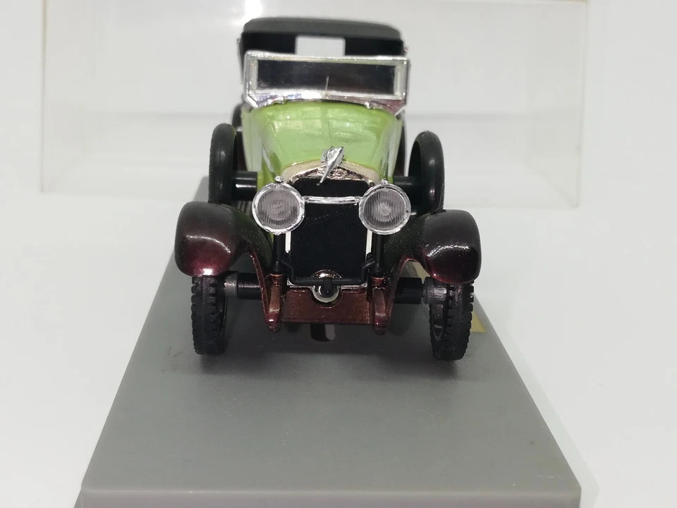 ⭐️vintage 1967 - SOLIDO Age d'Or n°145 - HISPANO SUIZA H6B 1926 verte - 1/43⭐️ - Photo 3/4