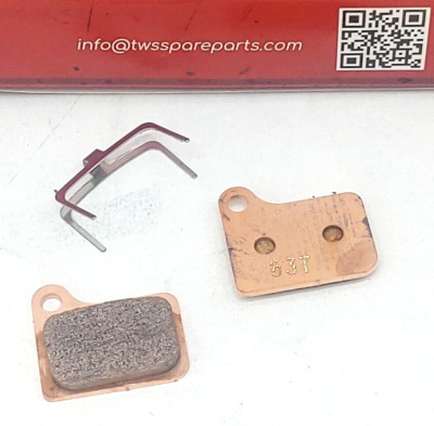 Plaquettes De Frein à Disque VTT FRITTÉES (sintered) - Compatibles Shimano Deore, BR-M445, M485, Tektro - Lot De 2