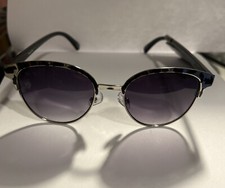 PANAMA JACK 89 TORT RSF Animal Print Sunglasses Frame Metal Silver New