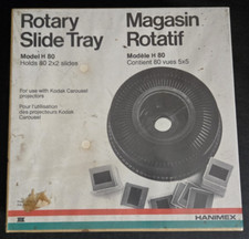 NEW Vintage HANIIMEX H-80 Rotary Slide Tray for KODAK Carousel Projectors SEALED