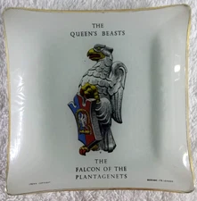 Queen’s Beasts Falcon Of The Plantagenets Pin Dish Tray Georama Ltd London RARE