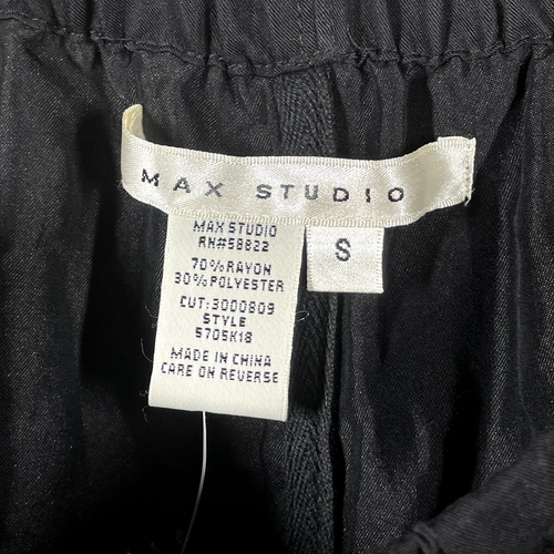 NEW Max Studio Pants Womens Small black casual jogger - Picture 4 of 9
