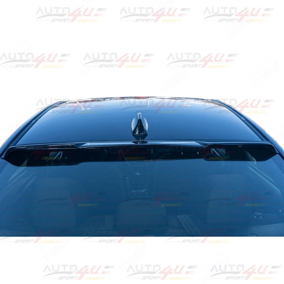 Se adapta a Chevrolet Camaro 2010-2015 negro brillante techo trasero ventana visera alerón Foto 4 de 4