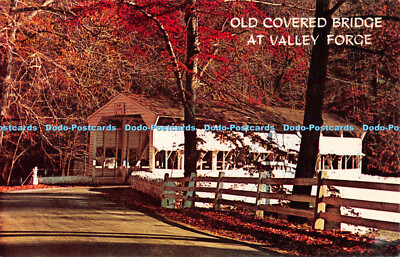 R482418 Alte überdachte Brücke bei Valley Forge Wyco