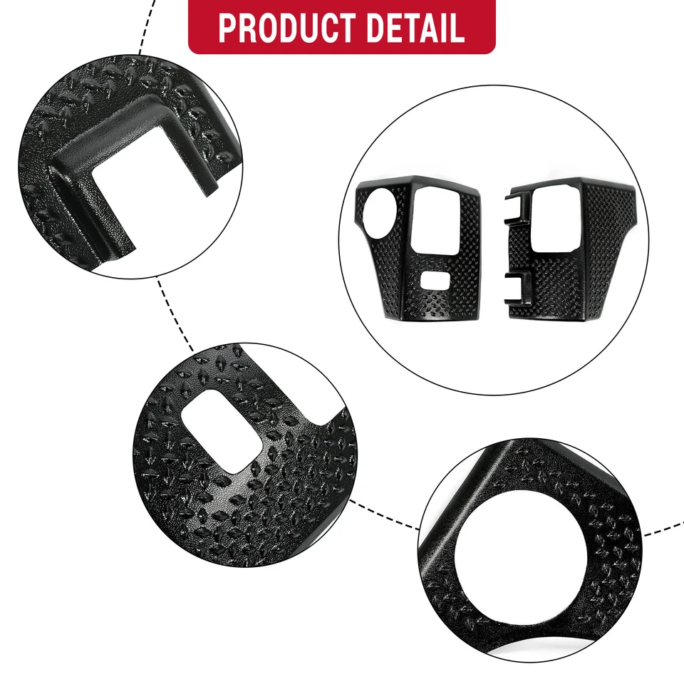 Rear Corner Guard Body Armor Tail light Cover for Jeep Wrangler JK JKU 2007-2018 Foto 2 de 4
