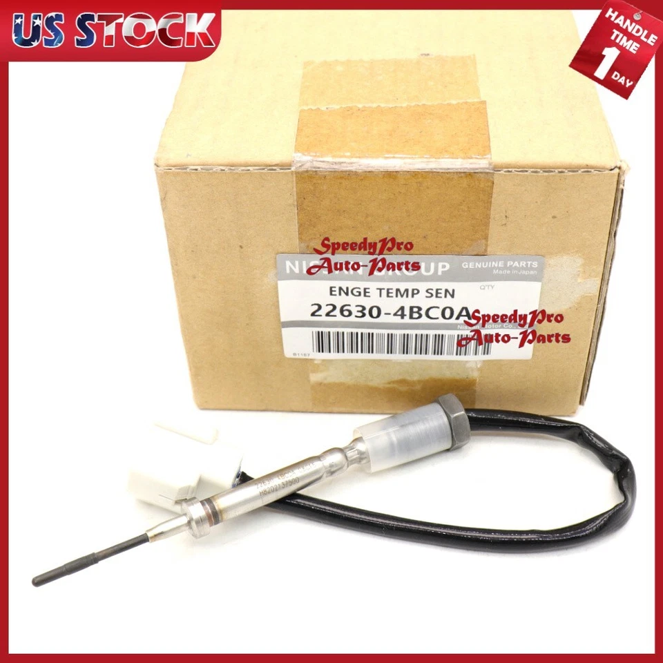 Sensor de temperatura de escape OEM nuevo para Nissan Rogue Sport 2017-2022 22630-4BC0B Foto 3 de 4