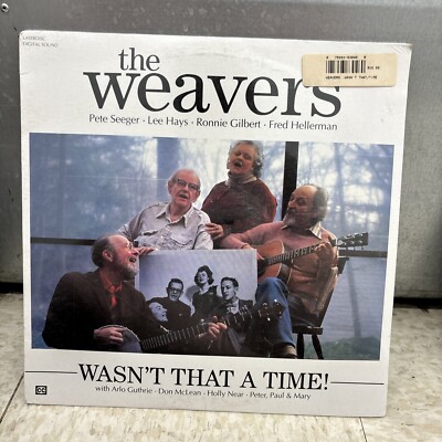 The Weavers: Wasn't That a Time (Laserdisc) Pete Seeger Arlo Guthrie Don McLean