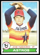 1979 Topps Joe Niekro #68 Houston Astros L2