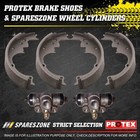 <!--F#f_0-->4 Rear Brake Shoes + 2 Wheel Cylinders for Holden Rodeo TF 4X4 V6 4X2 97-03<!--F/-->