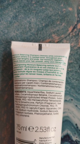 Philip Kingsley - Moisture Balancing Combination Shampoo 2x75ml Brand New - Picture 4 of 5