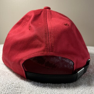 COACH x Keith Haring Collaboration Cap Baseball Red w/ Leather