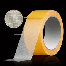 Double-Sided Cloth Tape - Strong Adhesion, Easy to Tear for Weddings&Exhibitions