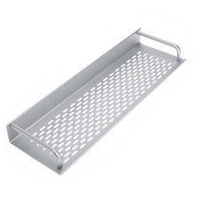 40cm Shower Caddy Rectangle Aluminum Bathroom Shower Organizers Bath Kitchen Spi