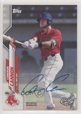 2020 Topps Pro Debut Auto Cameron Cannon #PD-178 Auto 5dx