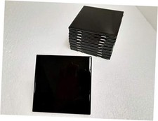 4 in Black Ceramic Tile 4.25 inch Shower Bathroom Kitchen Backsplash Gloss 4