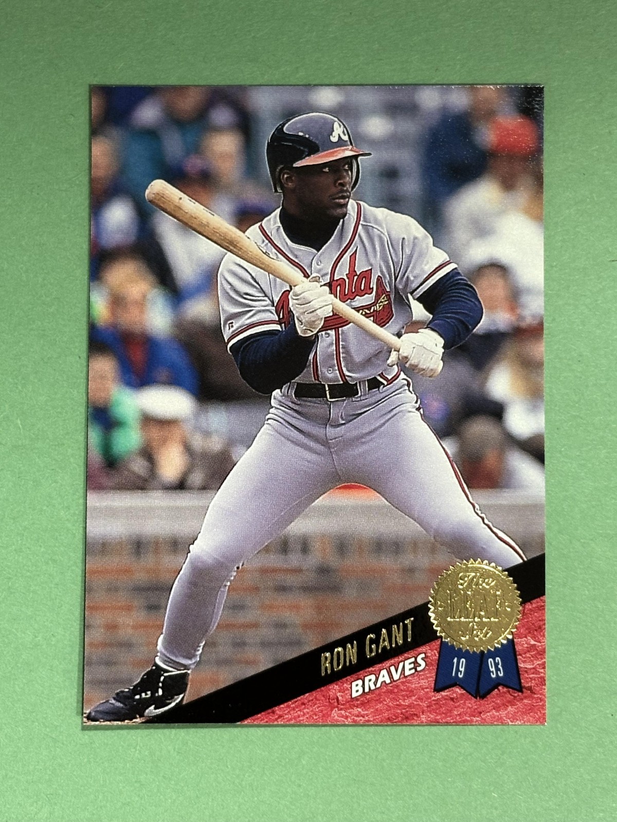 Ron Gant 1993 Leaf Atlanta Braves #225   Q719