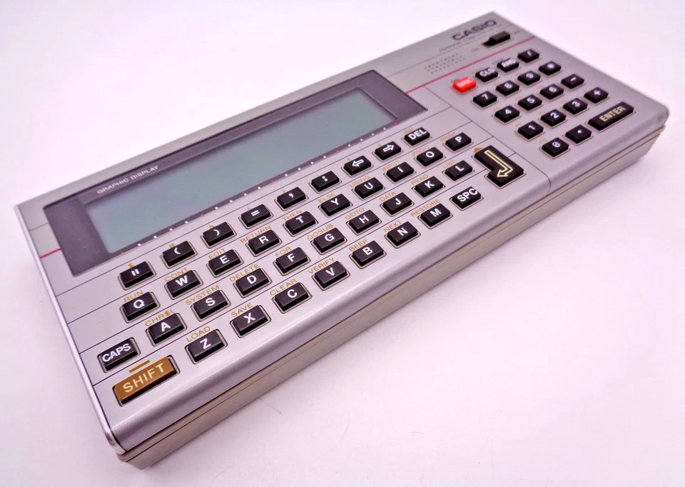 CASIO POCKET COMPUTER PB-700 (+ AUFBEWAHRUNGSTASCHE) ✅ GETESTET - Bild 2 von 4